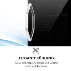 Beersafe M Onyx Kühlschrank 33 Liter 2 Böden Panoramaglastür -Küchenmaschinen Verkäufe 10034847 de 0007 logo