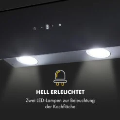 Antonia Dunstabzugshaube Kopffrei 60cm 350m³/h Touch-Bedienfeld Glas -Küchenmaschinen Verkäufe 10034866 de 0007 logo