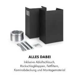 Antonia Dunstabzugshaube Kopffrei 60cm 350m³/h Touch-Bedienfeld Glas -Küchenmaschinen Verkäufe 10034866 de 0009 logo