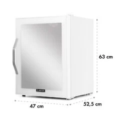 Beersafe XL Quartz Kühlschrank 60 Liter 4 Böden Panoramaglastür -Küchenmaschinen Verkäufe 10034929 yy 0009 dimensions
