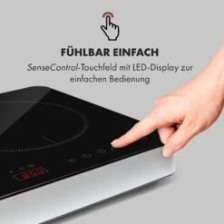 Cookio Kochfeld Induktion Freistehend 3500 W Bis 240 °C Glaskeramik 13 Cookio Kochfeld Induktion Freistehend 3500 W Bis 240 °C Glaskeramik -Küchenmaschinen Verkäufe 10034949 de 0003 logo