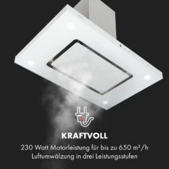 Valeria Inselhaube 90cm 650m³/h Touch EEC A LED Glas Edelstahl 17 Valeria Inselhaube 90cm 650m³/h Touch EEC A LED Glas Edelstahl -Küchenmaschinen Verkäufe 10034974 de 0006 logo