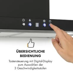 Limelight Dunstabzugshaube 60cm Wandhaube 600m³/h Schwarz 19 Limelight Dunstabzugshaube 60cm Wandhaube 600m³/h Schwarz -Küchenmaschinen Verkäufe 10034977 de 0008 logo