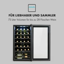 Shiraz 28 Uno Weinkühlschrank 74l 28Fl Touch-Bedienfeld 5-18°C 14 Shiraz 28 Uno Weinkühlschrank 74l 28Fl Touch-Bedienfeld 5-18°C -Küchenmaschinen Verkäufe 10035029 de 0003 logo