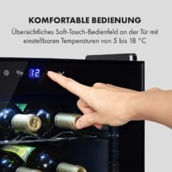 Shiraz 28 Uno Weinkühlschrank 74l 28Fl Touch-Bedienfeld 5-18°C 15 Shiraz 28 Uno Weinkühlschrank 74l 28Fl Touch-Bedienfeld 5-18°C -Küchenmaschinen Verkäufe 10035029 de 0004 logo