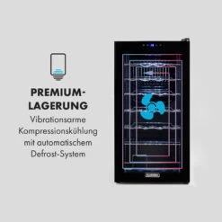 Shiraz 28 Uno Weinkühlschrank 74l 28Fl Touch-Bedienfeld 5-18°C 16 Shiraz 28 Uno Weinkühlschrank 74l 28Fl Touch-Bedienfeld 5-18°C -Küchenmaschinen Verkäufe 10035029 de 0005 logo