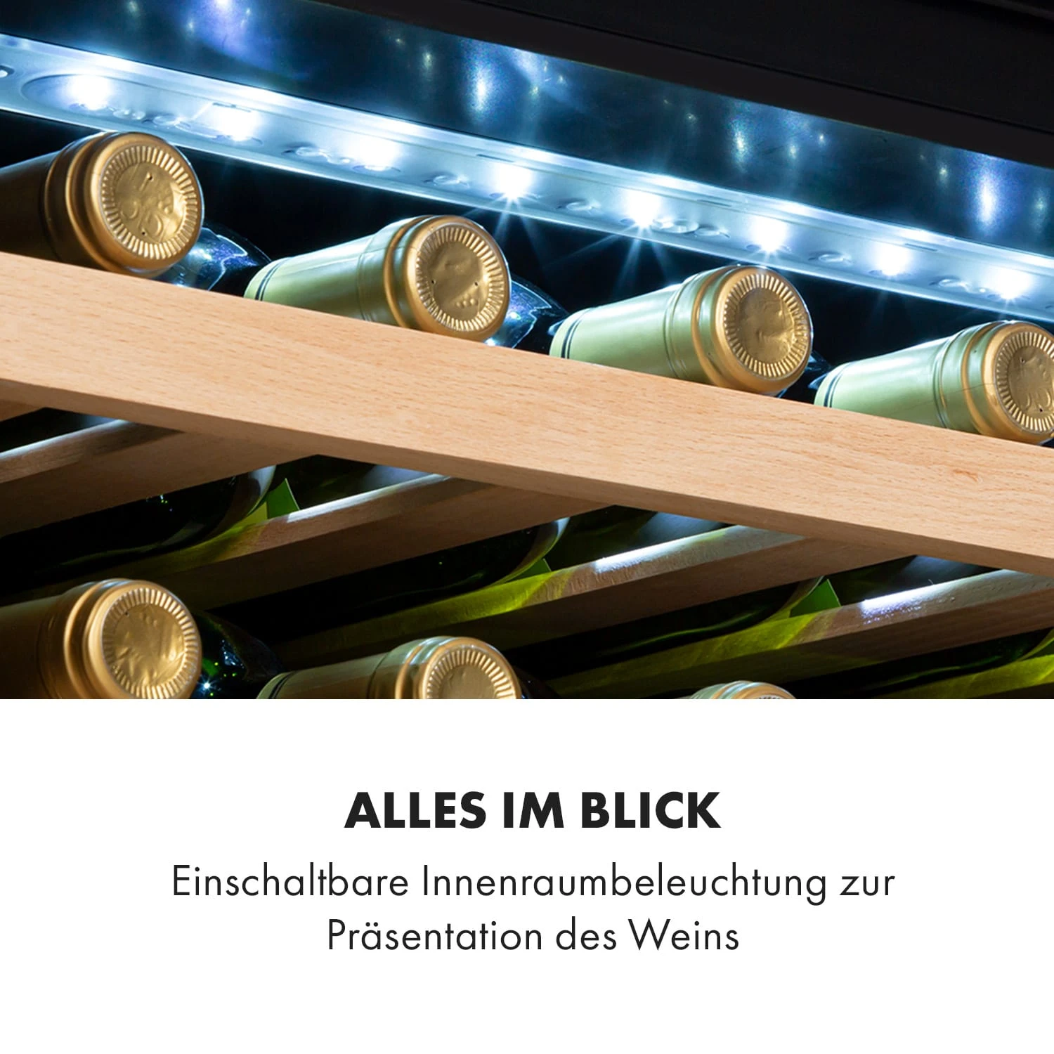 Vinsider 24 Built-In Uno Einbau-Weinkühlschrank 24 Flaschen 57 Liter 7 Vinsider 24 Built-In Uno Einbau-Weinkühlschrank 24 Flaschen 57 Liter – Bild 5