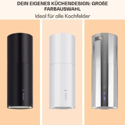 Beretta Inselabzugshaube Ø35cm Ab-/Umluft 650m³/h LED Aktivkohlefilter -Küchenmaschinen Verkäufe 10035166 de 0007 usp