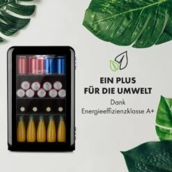 PopLife Getränkekühler Kühlschrank 70 Liter 0-10 °C Retro-Design LED -Küchenmaschinen Verkäufe 10035178 de 0004 logo