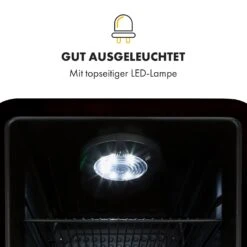 PopLife Getränkekühler Kühlschrank 70 Liter 0-10 °C Retro-Design LED -Küchenmaschinen Verkäufe 10035178 de 0005 logo