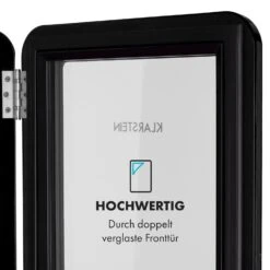 PopLife Getränkekühler Kühlschrank 70 Liter 0-10 °C Retro-Design LED -Küchenmaschinen Verkäufe 10035178 de 0006 logo