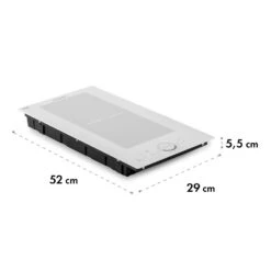 Delicatessa Slim Domino Induktionskochfeld 3500W Timer -Küchenmaschinen Verkäufe 10035197 yy 0010 logo Klarstein Delicatessa Domino Kochfeld weiss