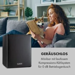 Klarstein Happy Hour Minibar 40L 5-15°C 23 DB LED-Licht -Küchenmaschinen Verkäufe 10035247 de 0002 logo