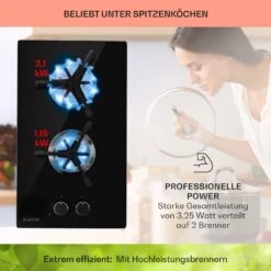 Trifecta Domino Gaskochfeld 2-flammig Triangle-Brenner Glaskeramik 13 Trifecta Domino Gaskochfeld 2-flammig Triangle-Brenner Glaskeramik -Küchenmaschinen Verkäufe 10035468 de 0003 usp