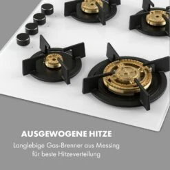 Goldflame 4 Gaskochfeld 4-flammig Messing-Brenner Glaskeramik -Küchenmaschinen Verkäufe 10035499 de 0003 logo