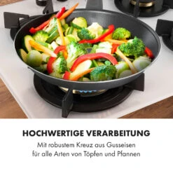 Goldflame 4 Gaskochfeld 4-flammig Messing-Brenner Glaskeramik -Küchenmaschinen Verkäufe 10035499 de 0007 logo