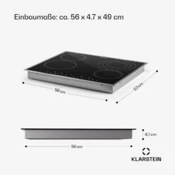Virtuosa 4 Prime Einbaukochfeld 4 Zonen 6500W Glaskeramik Edelstahlrahmen 18 Virtuosa 4 Prime Einbaukochfeld 4 Zonen 6500W Glaskeramik Edelstahlrahmen -Küchenmaschinen Verkäufe 10035551 de 0008 usp