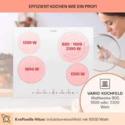 Virtuosa 4 Einbaukochfeld 4 Zonen 6500W Glaskeramik 13 Virtuosa 4 Einbaukochfeld 4 Zonen 6500W Glaskeramik -Küchenmaschinen Verkäufe 10035552 de 0003 usp