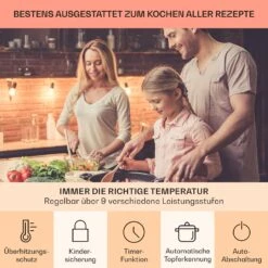 Virtuosa 4 Einbaukochfeld 4 Zonen 6500W Glaskeramik 15 Virtuosa 4 Einbaukochfeld 4 Zonen 6500W Glaskeramik -Küchenmaschinen Verkäufe 10035552 de 0005 usp