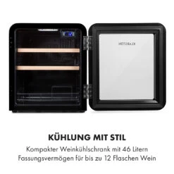 Vinetage 12 Getränkekühler Kühlschrank 48 Liter 4-22°C Retro-Design -Küchenmaschinen Verkäufe 10035568 de 0003 logo