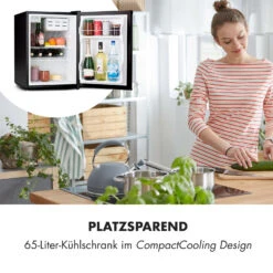 Cool Kid Mini-Kühlschrank Mit 4-L-Gefrierfach 66 Liter 41dB -Küchenmaschinen Verkäufe 10035582 de 0002 logo