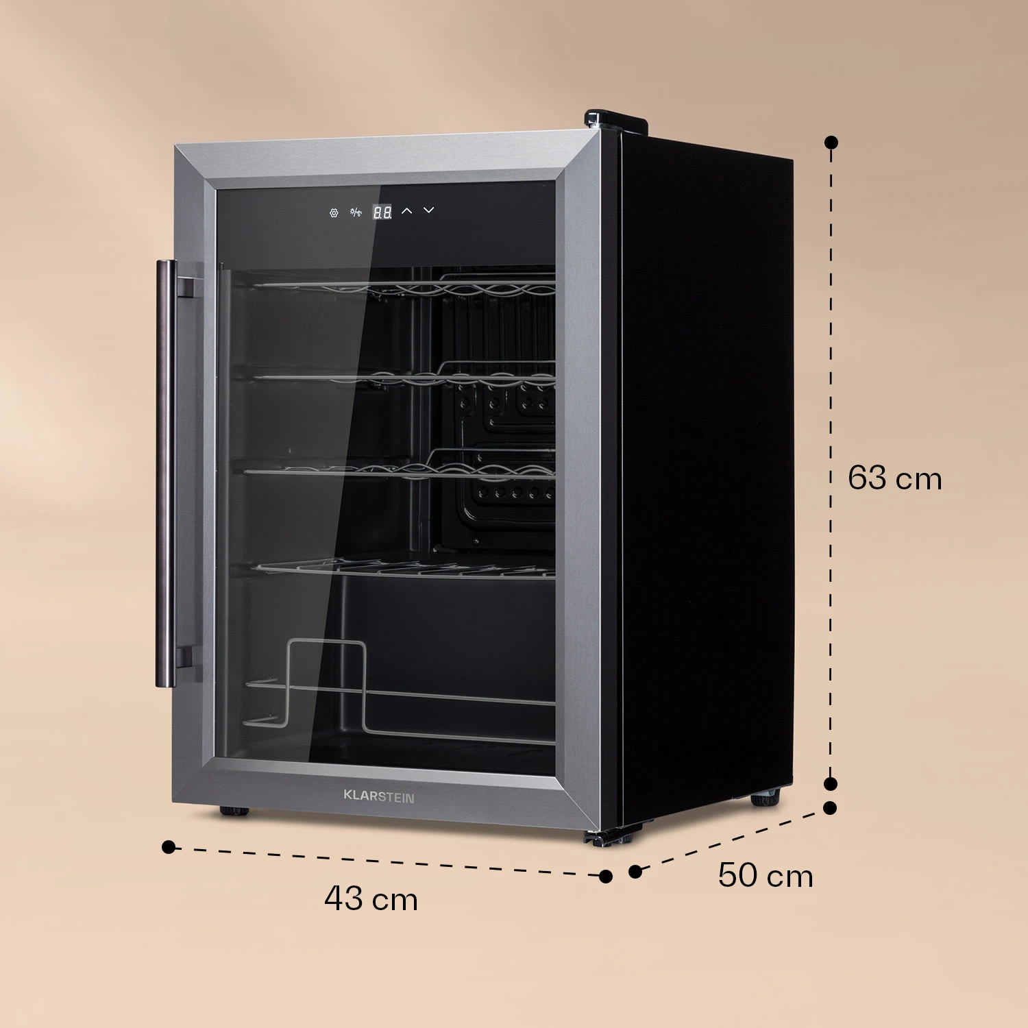Ultimo 20 Uno Weinkühlschrank 53l Touch-Bedienfeld 131W 5-18°C 9 Ultimo 20 Uno Weinkühlschrank 53l Touch-Bedienfeld 131W 5-18°C – Bild 7