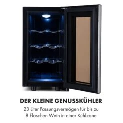 Reserva 8 Slim Uno Weinkühlschrank 8 Flaschen 23 Liter Edelstahl 13 Reserva 8 Slim Uno Weinkühlschrank 8 Flaschen 23 Liter Edelstahl -Küchenmaschinen Verkäufe 10035861 de 0003 logo