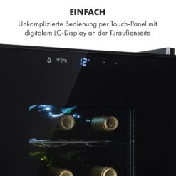 Bellevin 18 Uno Weinkühlschrank 50 Liter 11-18 °C LED Touch SingleZone -Küchenmaschinen Verkäufe 10035863 de 0004 logo