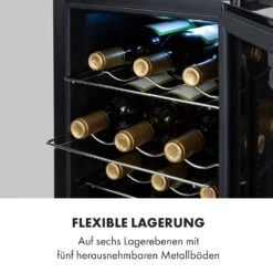 Bellevin 18 Uno Weinkühlschrank 50 Liter 11-18 °C LED Touch SingleZone -Küchenmaschinen Verkäufe 10035863 de 0007 logo