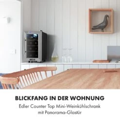 Reserva 8 Uno Weinkühlschrank 23 Ltr 8 Fl 11-18 °C 26 DB Edelstahl -Küchenmaschinen Verkäufe 10035864 de 0002 logo