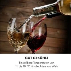 Reserva 8 Uno Weinkühlschrank 23 Ltr 8 Fl 11-18 °C 26 DB Edelstahl -Küchenmaschinen Verkäufe 10035864 de 0006 logo