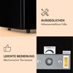 IceAge 36 Gefrierschrank 36 Liter EEK E 2 Etagen Thermostat Glasfront -Küchenmaschinen Verkäufe 10036065 de 0005 logo