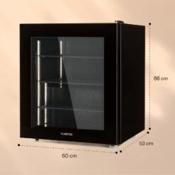 IceAge 88 Gefrierschrank 88 Liter EEK E 3 Etagen Thermostat Glasfront -Küchenmaschinen Verkäufe 10036066 yy 0006 logo