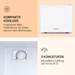 Geheimversteck Mini-Kühlschrank 2 Ebenen 17Ltr. 26dB Thermoelektrisch -Küchenmaschinen Verkäufe 10036104 de 0005 logo