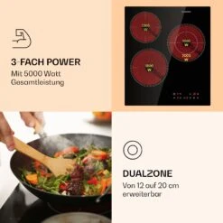 Virtuosa 3 Slim Kochfeld 3 Felder 5000 W Dualzone Timer Keramik -Küchenmaschinen Verkäufe 10036334 de 0003 logo
