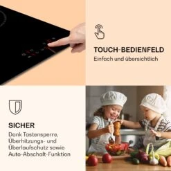 Virtuosa 3 Slim Kochfeld 3 Felder 5000 W Dualzone Timer Keramik -Küchenmaschinen Verkäufe 10036334 de 0004 logo