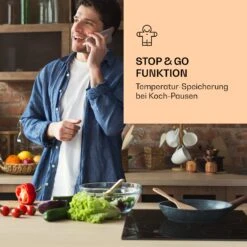 Virtuosa 3 Slim Kochfeld 3 Felder 5000 W Dualzone Timer Keramik -Küchenmaschinen Verkäufe 10036334 de 0005 logo