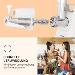 Mighty Mince Elektrischer Fleischwolf 500 - 1361 Watt 3 Lochscheiben -Küchenmaschinen Verkäufe 10036478 de 0006 logo