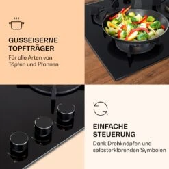 Goldflame 3 Gaskochfeld 3-flammig Messing-Brenner Glaskeramik 11 Goldflame 3 Gaskochfeld 3-flammig Messing-Brenner Glaskeramik -Küchenmaschinen Verkäufe 10037805 de 0003 logo