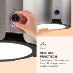 Skyfall Smart Inselabzugshaube Ø45cm Umluft 402m³/h LED -Küchenmaschinen Verkäufe 10037973 de 0004 logo