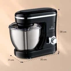 Bella Mini Rührmaschine 1200 W 6 Stufen 4 Liter Edelstahl Pulsfunktion -Küchenmaschinen Verkäufe 10037980 yy 0006 logo