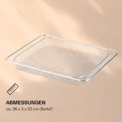 AeroVital Jumbo Heißluftfritteuse Gitterkorb Edelstahl 9 AeroVital Jumbo Heißluftfritteuse Gitterkorb Edelstahl -Küchenmaschinen Verkäufe 10038341 de 0004 logo