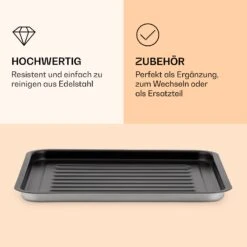 AeroVital Jumbo Heißluftfritteuse Backblech Edelstahl -Küchenmaschinen Verkäufe 10038342 de 0003 logo