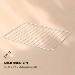 AeroVital Jumbo Heißluftfritteuse Grillrost Edelstahl -Küchenmaschinen Verkäufe 10038343 de 0004 logo