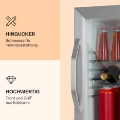 Beersafe M Crystal White Kühlschrank 33 Ltr 2 Böden Glastür Edelstahl -Küchenmaschinen Verkäufe 10039423 de 0003 logo