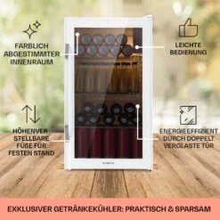 Beersafe XXL Quartz Kühlschrank 80 Liter 3 Böden Panoramaglastür 13 Beersafe XXL Quartz Kühlschrank 80 Liter 3 Böden Panoramaglastür -Küchenmaschinen Verkäufe 10039427 DE 0005 usp