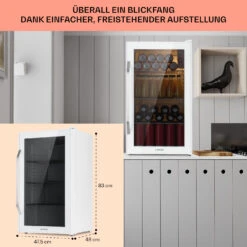 Beersafe XXL Quartz Kühlschrank 80 Liter 3 Böden Panoramaglastür 14 Beersafe XXL Quartz Kühlschrank 80 Liter 3 Böden Panoramaglastür -Küchenmaschinen Verkäufe 10039427 DE 0006 usp
