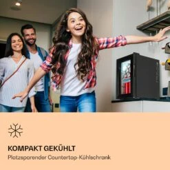 Brooklyn 23 Slim Kühlschrank LED Kunststoff-Einsatz Glastür -Küchenmaschinen Verkäufe 10039904 de 0002 logo