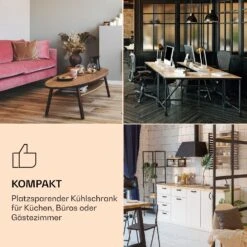 Obsidian Kühlschrank 72 Liter Eisfach Schwarz -Küchenmaschinen Verkäufe 10039911 de 0006 logo