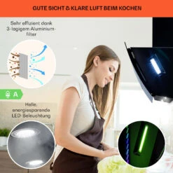 Clara 90 Dunstabzugshaube Glas 509 M³/h Touch Ambiente-Licht -Küchenmaschinen Verkäufe 10040142 de 0004 logo